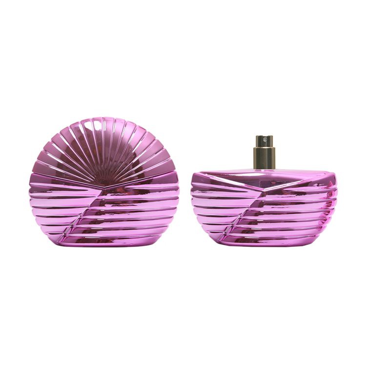 vintage pink perfume bottle