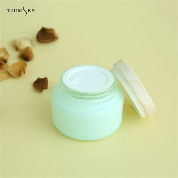 Frosted Glass Cosmetic Bottles